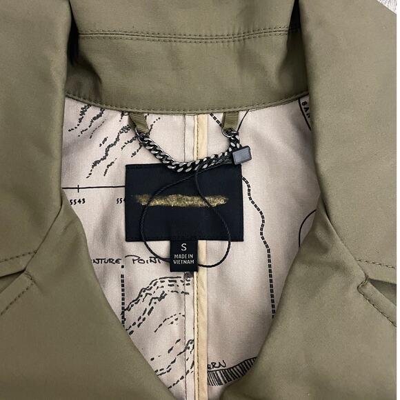 Banana Republic Essential Trench Coat Top Fashion Coat - Picture 6 of 9